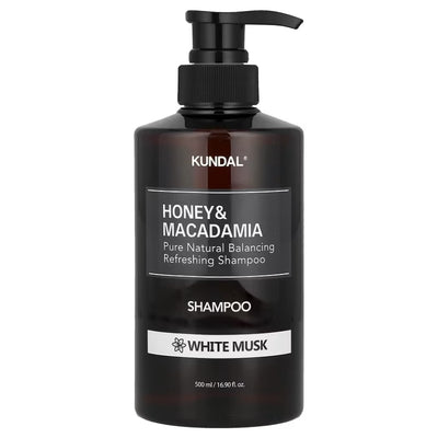 Kundal Honey & Macadamia Shampoo White Musk, 500 ml