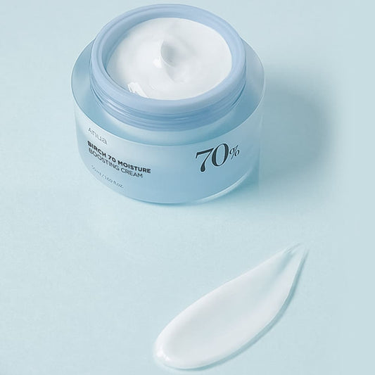 Anua Birch 70% Boosting Cream Moisture Успокаивающий крем с берёзовым соком 50 ml - DYBEAUTY