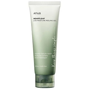 Anua Heartleaf LHA Moisture Peeling Gel Отшелушивающий пилинг - гель с LHA - кислотой 120 ml - DYBEAUTY
