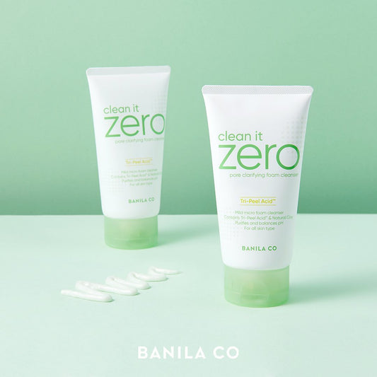 BANILA CO Clean It Zero Foam Cleanser Pore Clarifying Пенка для умывания 150ml - DYBEAUTY