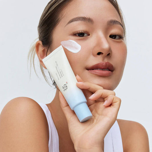Beauty of Joseon Relief Sun Aqua - fresh Rice+B5 SPF50+ PA++++ Лёгкий солнцезащитный крем 50 ml - DYBEAUTY