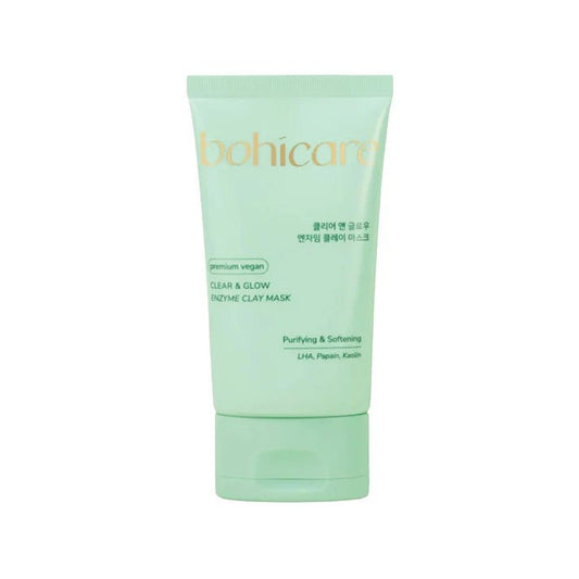 Bohicare Clear & Glow Enzyme Clay Mask Энзимная глиняная маска 100 ml - DYBEAUTY