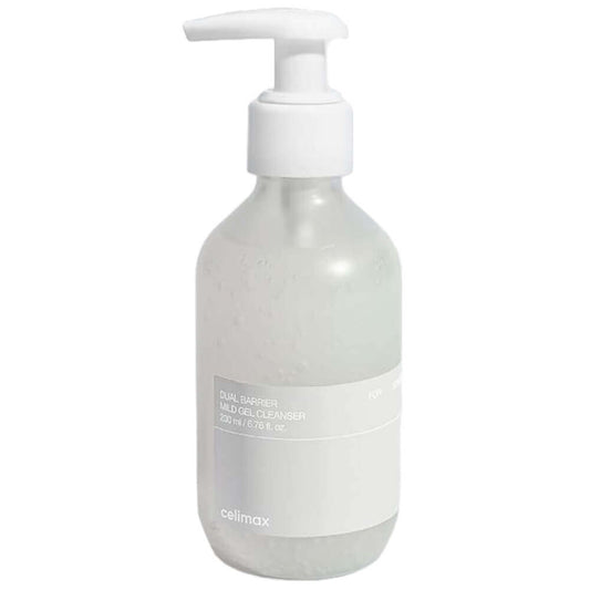 Celimax Dual Barrier Mild Gel Cleanser Нежный гель - пенка для умывания с комплексом церамидов 200 ml - DYBEAUTY