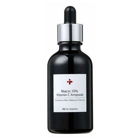 CUSKIN Dr.Solution Niacin 10% Vitamin C Ampoule Ампула для ровного тона с ниацинамидом 50 ml - DYBEAUTY