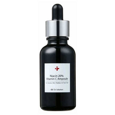 CUSKIN Dr.Solution Niacin 20% Vitamin C Ampoule Ампула для ровного тона с ниацинамидом 30 ml - DYBEAUTY