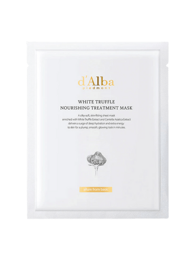 DALBA White Truffle Nourishing Treatment Mask Питательная тканевая маска 25 ml - DYBEAUTY