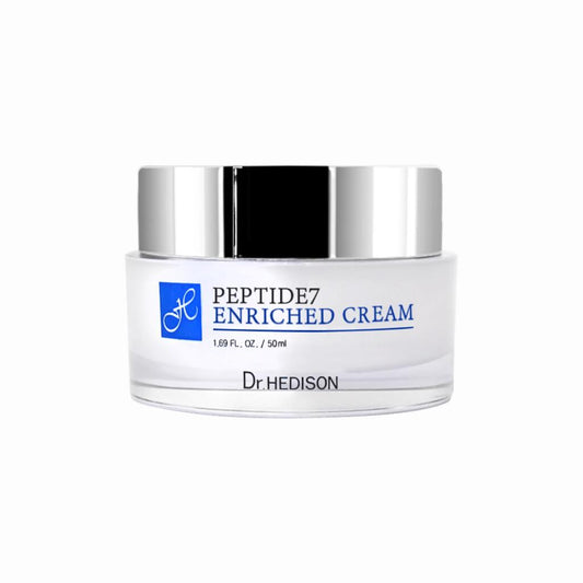 Dr. Hedison Peptide 7 Enriched Cream Интенсивно увлажняющий и восстанавливающий крем 50 ml - DYBEAUTY