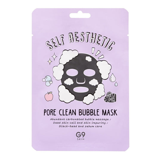 G9 Skin Self Aesthetic Pore Clean Bubble Mask Пузырьковая маска для глубокого очищения пор - DYBEAUTY
