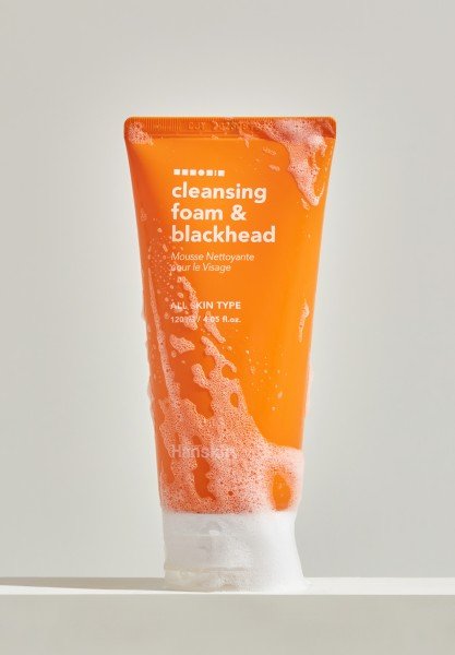 Hanskin Cleansing Foam & Blackhead Очищающая пенка от черных точек 120 ml - DYBEAUTY