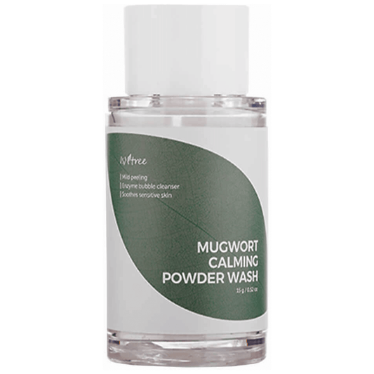 IsNtree Mugwort Calming Powder Wash Энзимная пудра с полынью 15 ml - DYBEAUTY