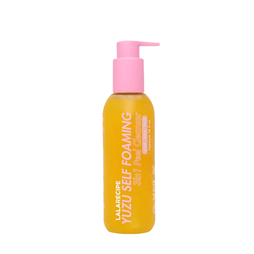 LALARECIPE YUZU SELF FOAMING 3IN1 CLEANSER 200ml - DYBEAUTY
