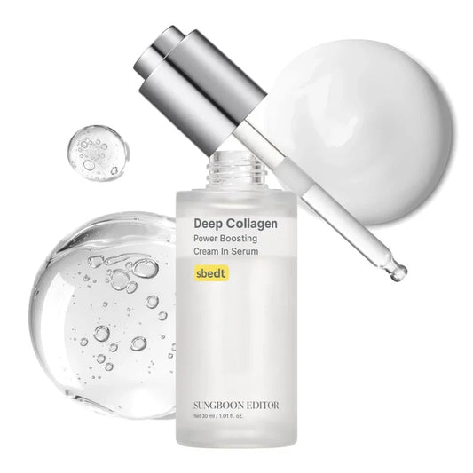 Sungboon Editor Deep Collagen Anti - wrinkle Cream In Serum Сыворотка - крем с лифтинг - эффектом 30 ml - DYBEAUTY
