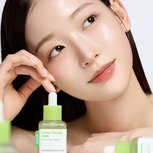 Sungboon Editor Green Tomato NMN Pore Lifting Ampoule Сыворотка для сужения пор 40 ml - DYBEAUTY