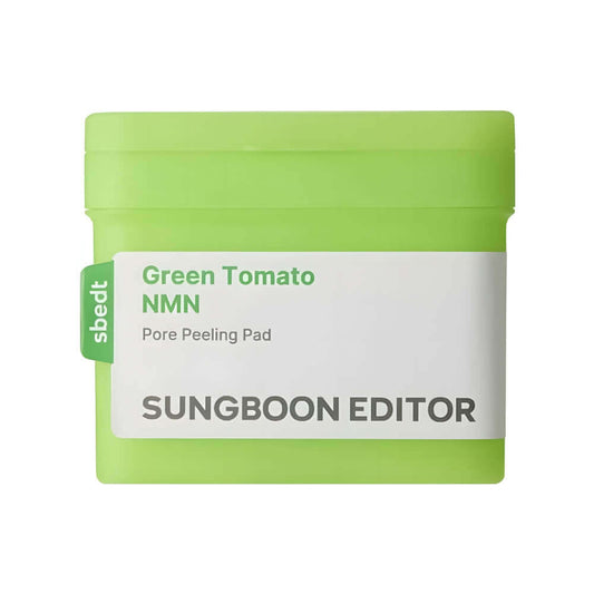 Sungboon Editor Green Tomato NMN Pore Peeling Pad Пилинг - пэды для сужения пор 60 шт. (170 мл) - DYBEAUTY