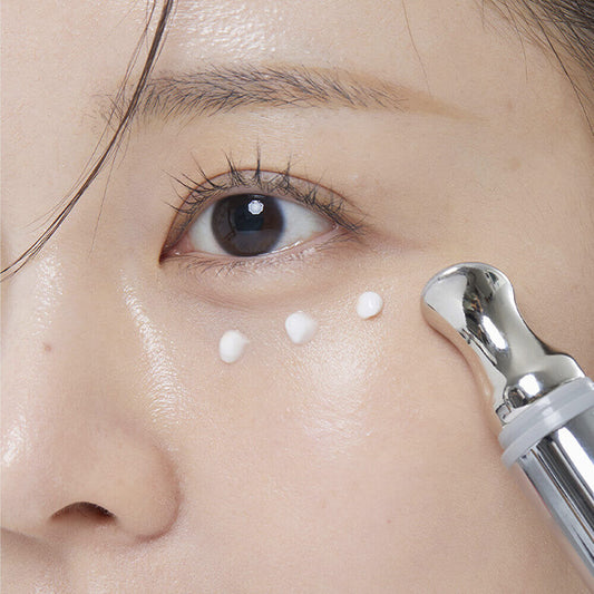 VT Cosmetics PDRN Reedle Shot Eye Lifter Крем для кожи вокруг глаз с ПДРН и золотом 15 ml - DYBEAUTY