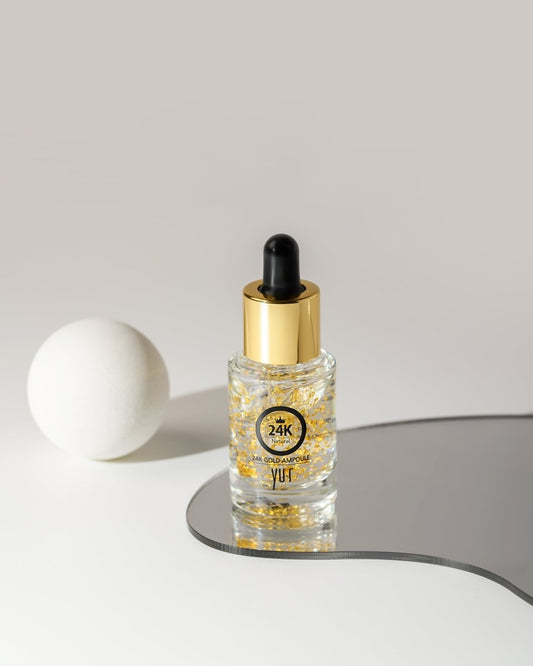 Yu.R Premium Gold Ampoule Сыворотка с золотом 24K 15 ml - DYBEAUTY