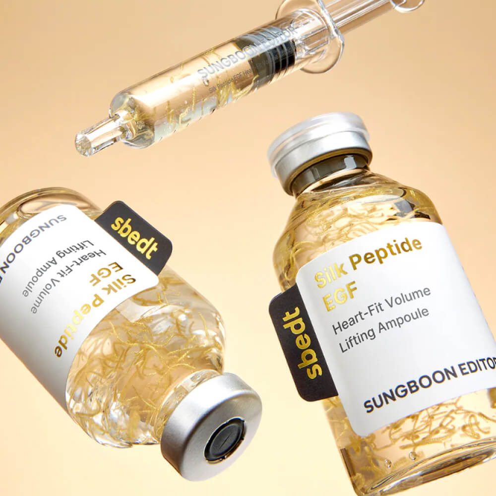 Sungboon Editor Silk Peptide EGF Intensive Ampoule Lifting-Ampulle mit Peptiden 40 ml