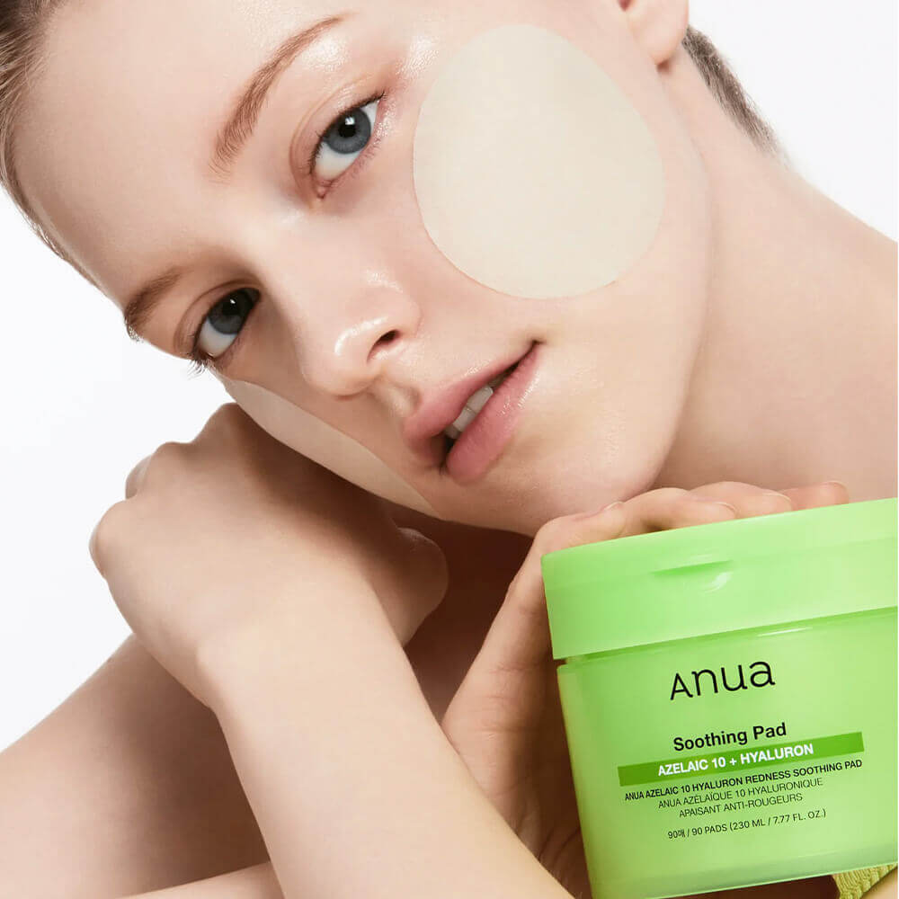 Anua Azelaic Acid 10 Hyaluron Redness Soothing Pad Пэды с азелаиновой кислотой 60 шт