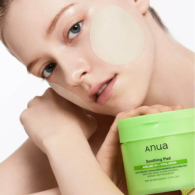 Anua Azelaic Acid 10 Hyaluron Redness Soothing Pad Пэды с азелаиновой кислотой 60 шт
