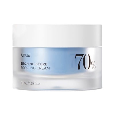Anua Birch 70% Boosting Cream Moisture Успокаивающий крем с берёзовым соком 50 ml