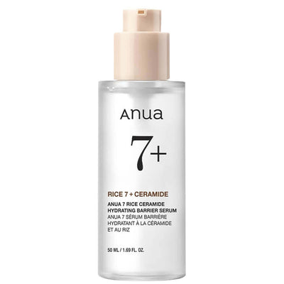 Anua Rice 7 Ceramide Hydrating Barrier Serum Сыворотка для сияния кожи с рисом 50 ml