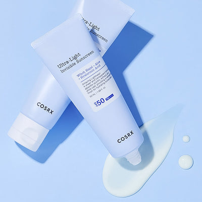 COSRX Ultra-Light Invisible Sunscreen SPF50 PA++++Ультралёгкий солнцезащитный крем с гамамелисом 50 ml