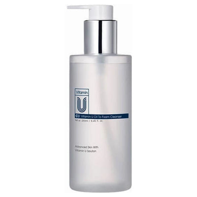 CUSKIN CU: Vitamin U Oil To Foam Cleanser Двухфазное масло-пенка для очищения с витамином U 250 ml