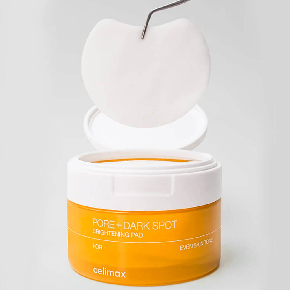 Celimax Pore+Dark Spot Brightening Pad Тонер-пэды для выравнивания тона 40 шт