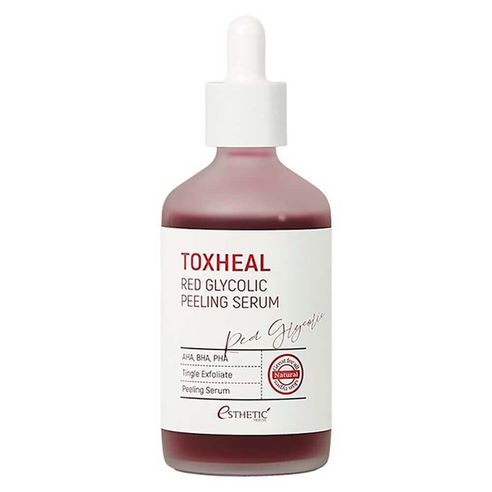 Esthetic House Toxheal Red Glycolic Peeling Serum Тингл-сыворотка с гликолевой кислотой 100 ml