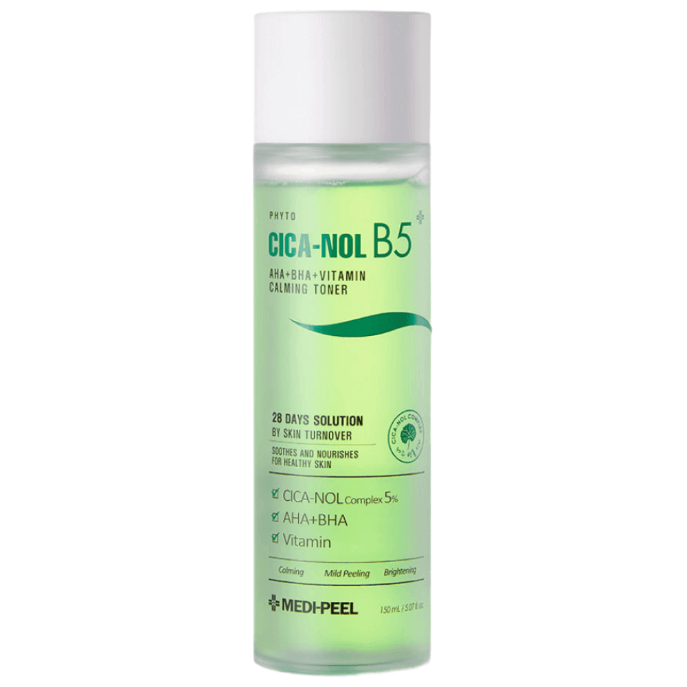 Medi-Peel Phyto Cica-Nol B5 AHA BHA Vitamin Calming Toner Восстанавливающий тонер против воспалений 150 ml