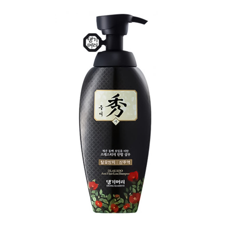 Daeng Gi Meo Ri Dlae Soo Anti-Hair Loss Shampoo Шампунь против выпадения волос с маслом камелии 400 ml