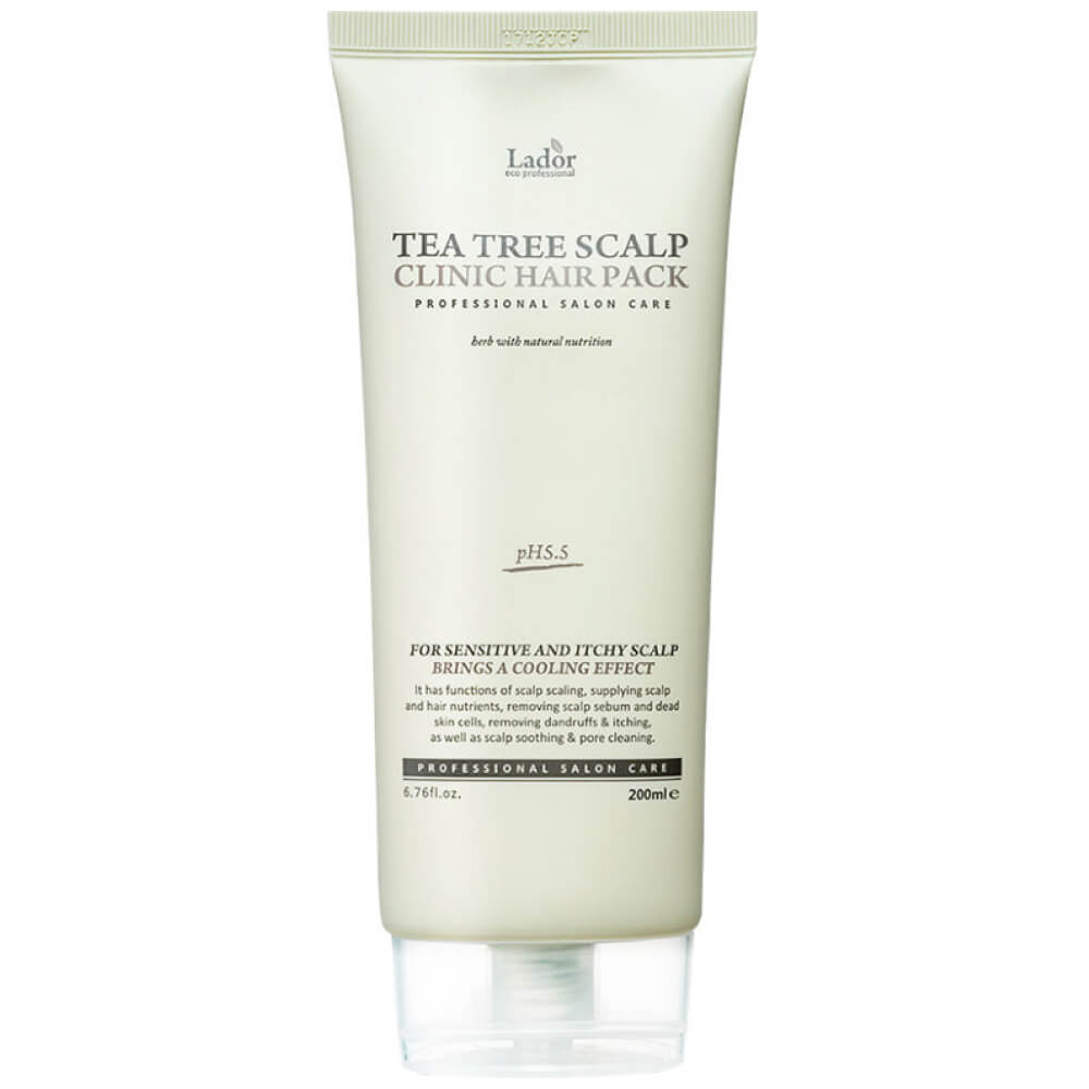 Lador Tea Tree Scalp Hair Pack Маска-пилинг для кожи головы с чайным деревом 200 ml