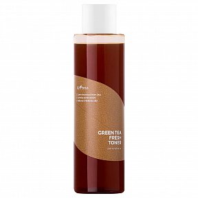 IsNtree Green Tea Fresh Toner Освежающий бесспиртовой тонер на основе зелёного чая 80%