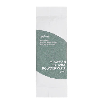 IsNtree Mugwort Calming Powder Wash Энзимная пудра с полынью в саше 1 gr