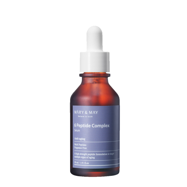 Mary & May 6 Peptide Complex Serum Антивозрастная сыворотка с шестью видами пептидов 30ml
