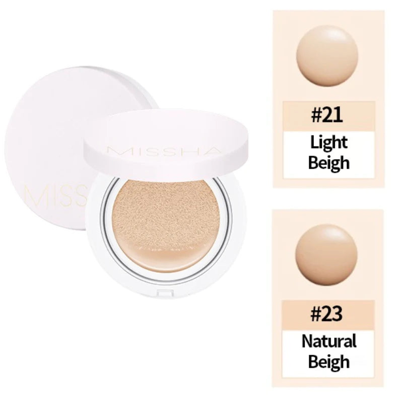 Magic Cushion Moist Up Увлажняющий тональный кушон Missha тон 23