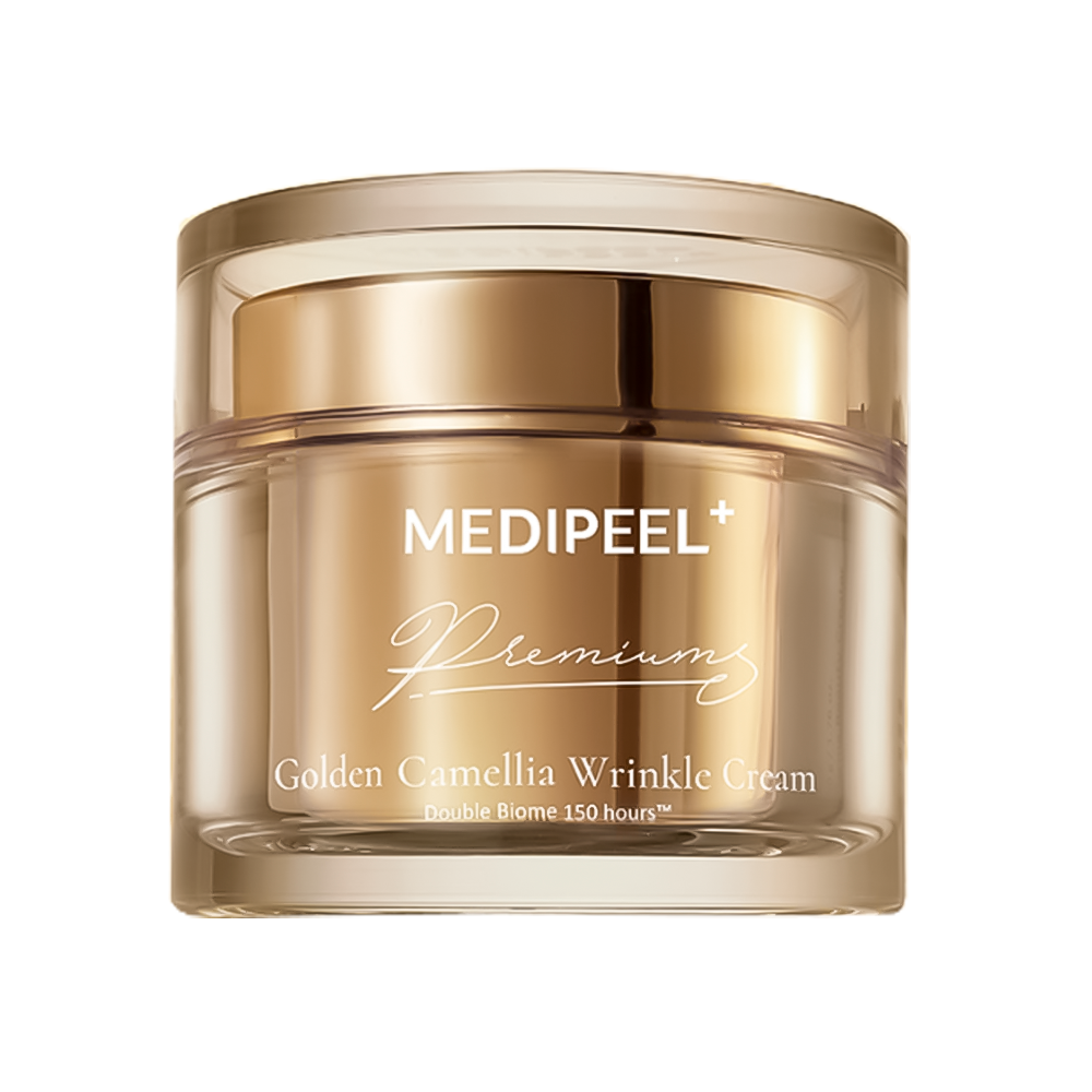 MEDIPEEL Premium Golden Camellia Wrinkle Cream Премиум омолаживающий крем с экстрактом камелии 50 ml