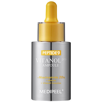 MEDIPEEL Peptide 9 Vitanol Ampoule PRO Лифтинг-ампула с пептидами и 20% ниацинамида 30 ml