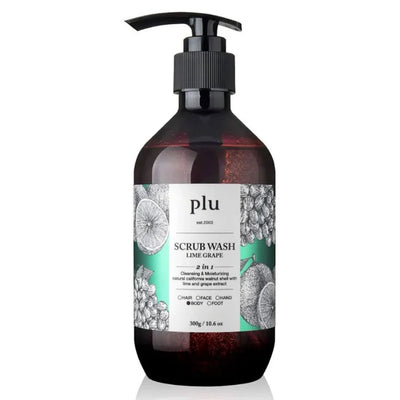 plu Scrub Wash Lime Grape  Освежающий гель-скраб для тела 500ml