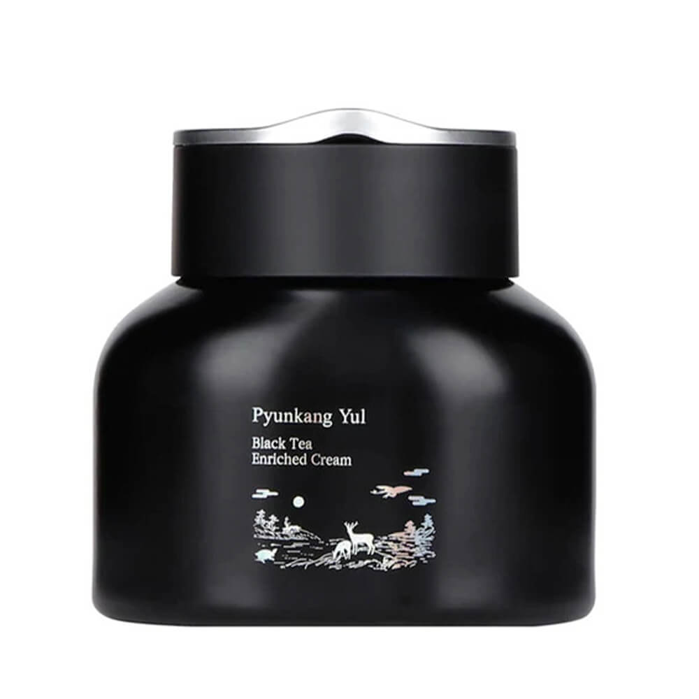 Pyunkang Yul Black Tea Enriched Cream Омолаживающий питательный крем с комбучей 60 ml