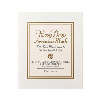 ROSY DROP FURROWLESS MASK Интенсивная антивозрастная биоцеллюлозная маска 25 ml -1 ps