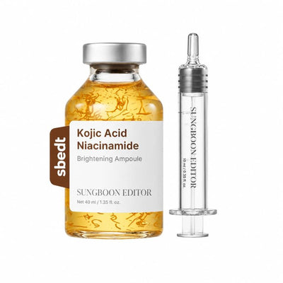 Sungboon Editor Kojic Acid Niacinamide Brightening Ampoule Aufhellendes Serum mit Kojisäure 40 ml