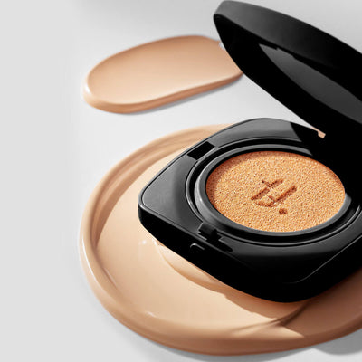 TFIT Layering Fit Glow Cushion EX SPF50+ PA++++ N1.5 Suede Тональный кушон с сияющим финишем