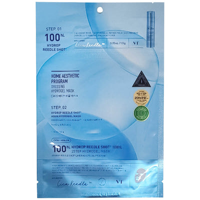 VT Cosmetics Hydrop HL Reedle Shot 100 2Step Hydrogel Mask Увлажняющая гидрогелевая маска с микроиглами