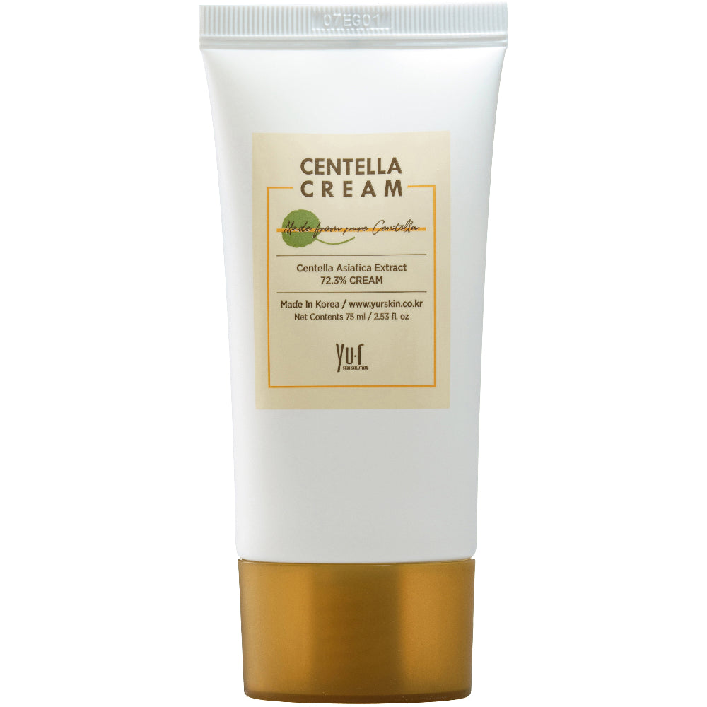 YU.R Skin  Solutin Centelle cream Крем успокаивающий с центеллой 75 ml