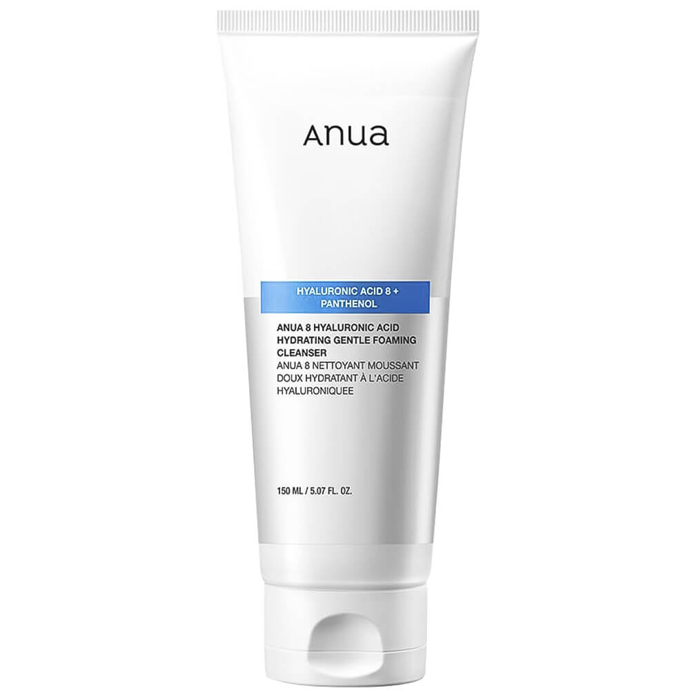 Anua 8 Hyaluronic Acid Hydrating Gentle Foaming Cleanser, 150 ml – Produktbild