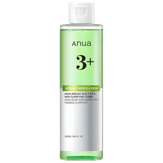 Anua Azelaic Acid 3 Cica Skin Clarifying Toner Тонер с 3% азелаиновой кислоты и центеллой 250 ml - DYBEAUTY