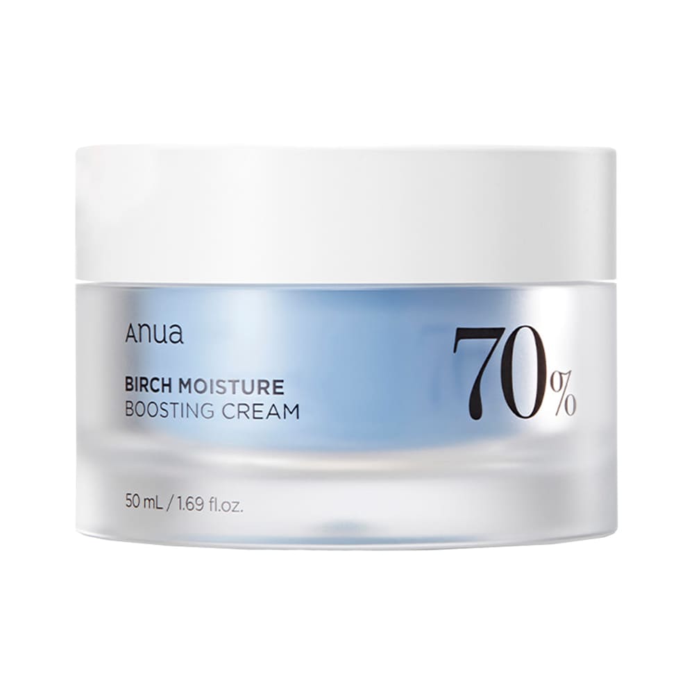 Anua Birch 70% Boosting Cream Moisture Успокаивающий крем с берёзовым соком 50 ml - DYBEAUTY