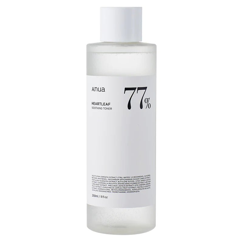 ANUA Heartleaf 77% Soothing Toner Успокаивающий тонер ANUA 250 ml - DYBEAUTY