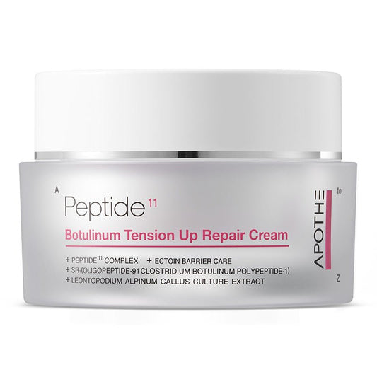 APOTHE Peptide 11 Botulinum Tension Up Repair Cream Пептидный антивозрастной крем 50 ml - DYBEAUTY